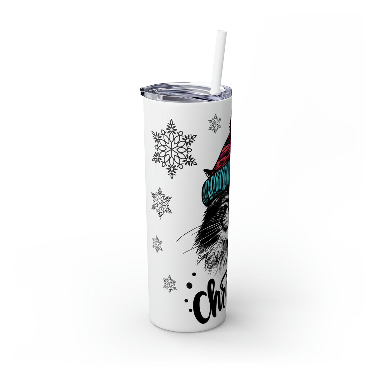 Glossy Tumbler Happy Cat - Rock Me Prints