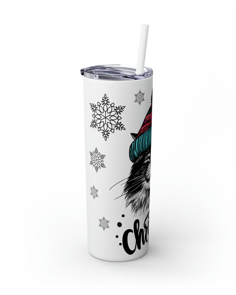 Glossy Tumbler Happy Cat - Rock Me Prints