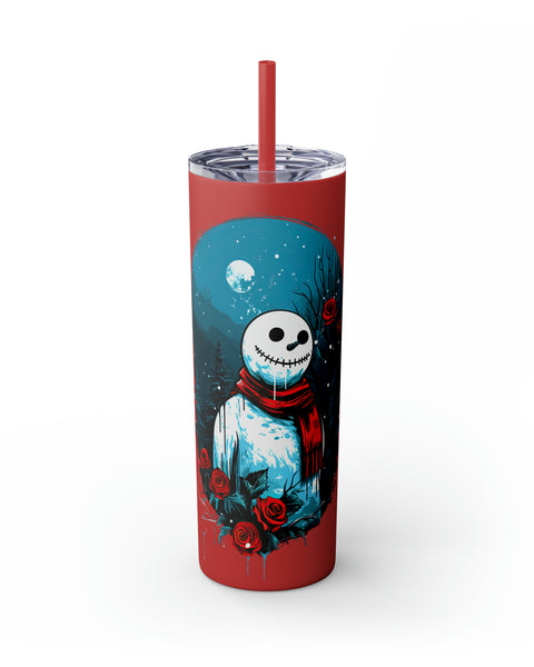 Matte Tumbler Snowman - Rock Me Prints