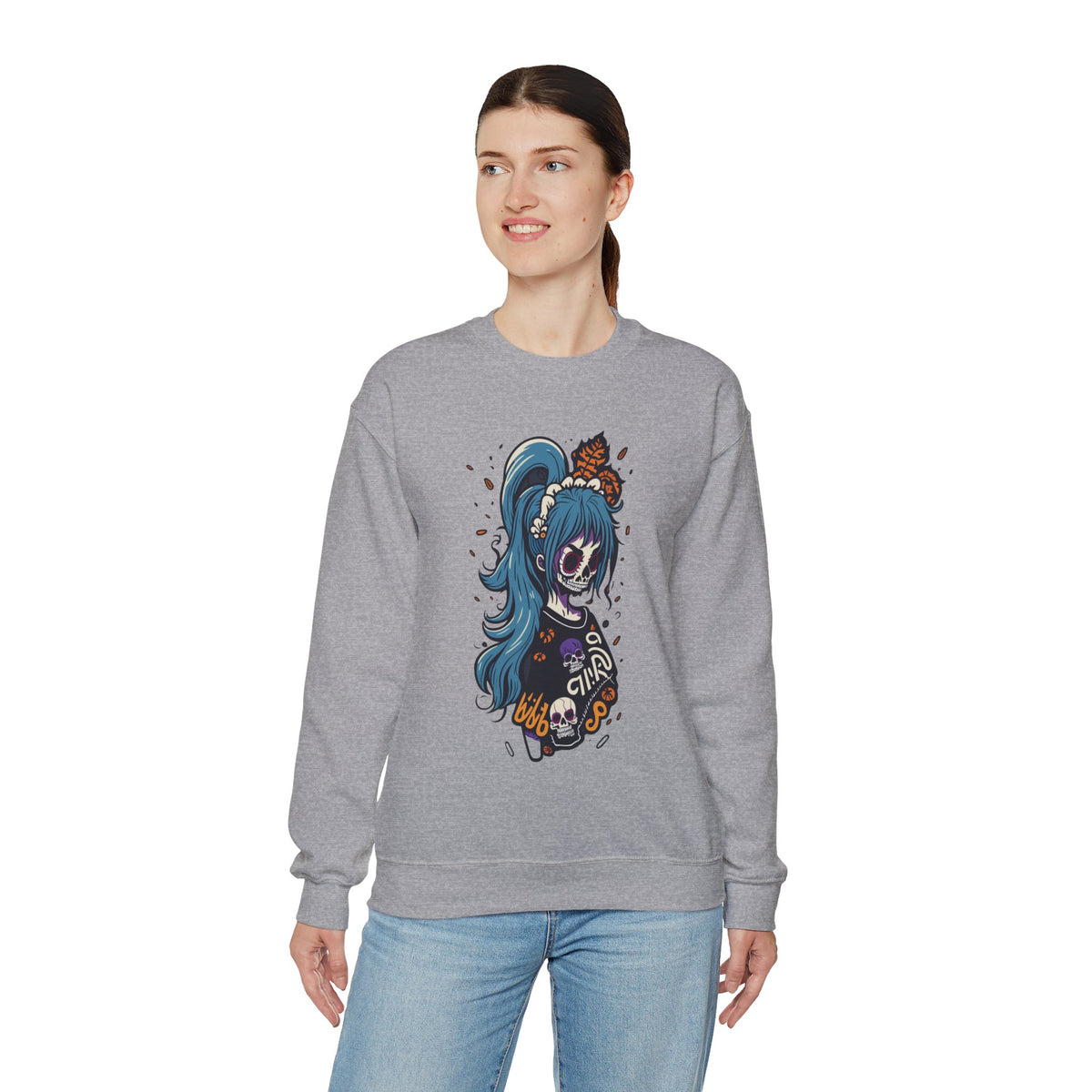 Ponytail Sweatshirt - Rock Me Prints