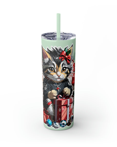 Glossy Tumbler Kitty - Rock Me Prints