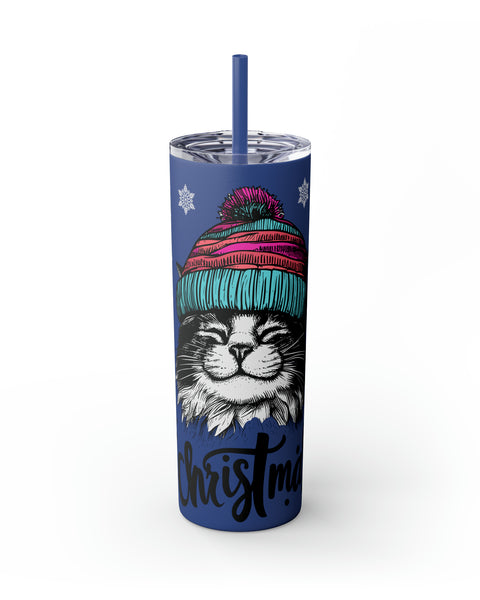 Happy Cat Matte Tumbler