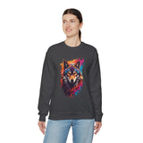 Wolf #2 Sweatshirt - Rock Me Prints