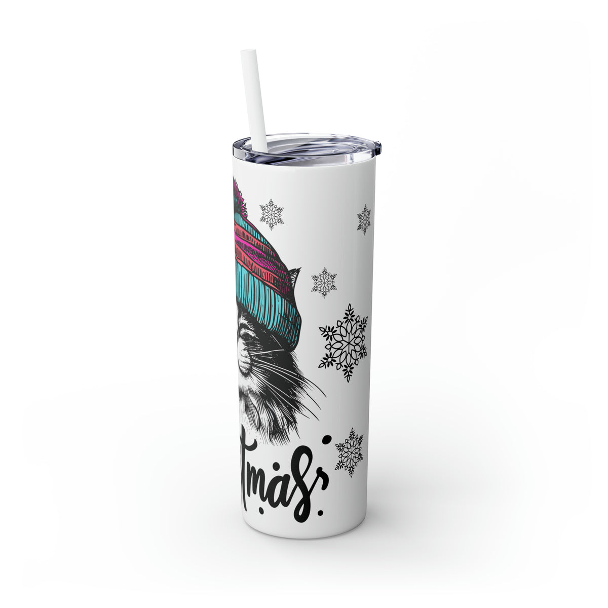 Glossy Tumbler Happy Cat - Rock Me Prints