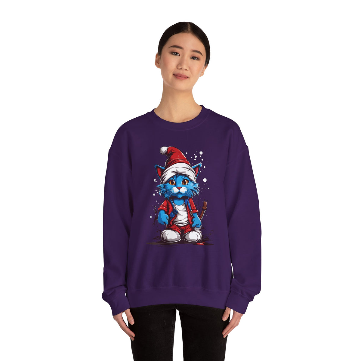 Kitty #3 Sweatshirt - Rock Me Prints