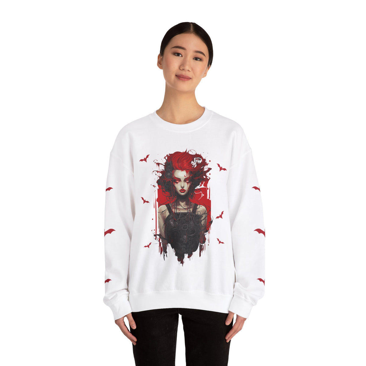 Vampire Sweatshirt (2 sided) - Rock Me Prints