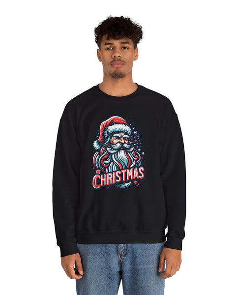 Santa #2 Sweatshirt - Rock Me Prints