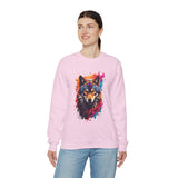 Wolf #2 Sweatshirt - Rock Me Prints