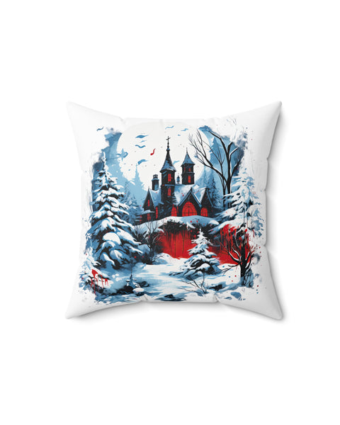 Snow Castle Pillow