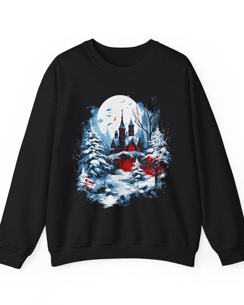 Snow Castle Sweatshirt - Rock Me Prints