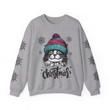 Happy Cat Sweatshirt (2 sided) - Rock Me Prints