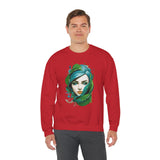 Green Diva Sweatshirt - Rock Me Prints