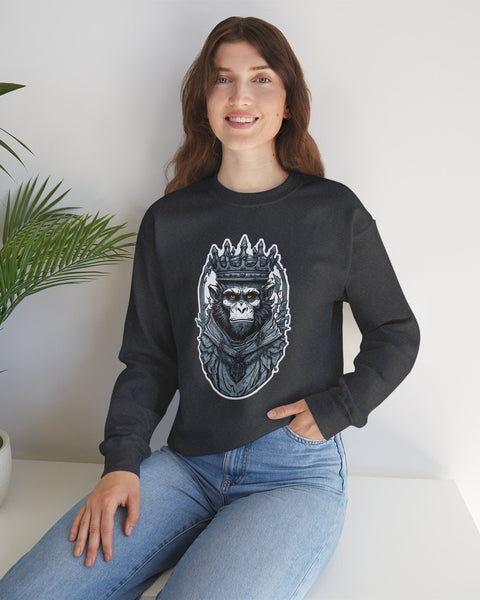 Monkey Tattoo Sweatshirt - Rock Me Prints