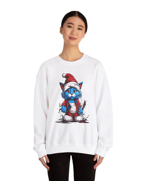 Kitty #3 Sweatshirt - Rock Me Prints