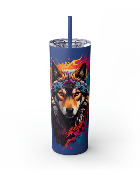 Matte Tumbler Wolf #2