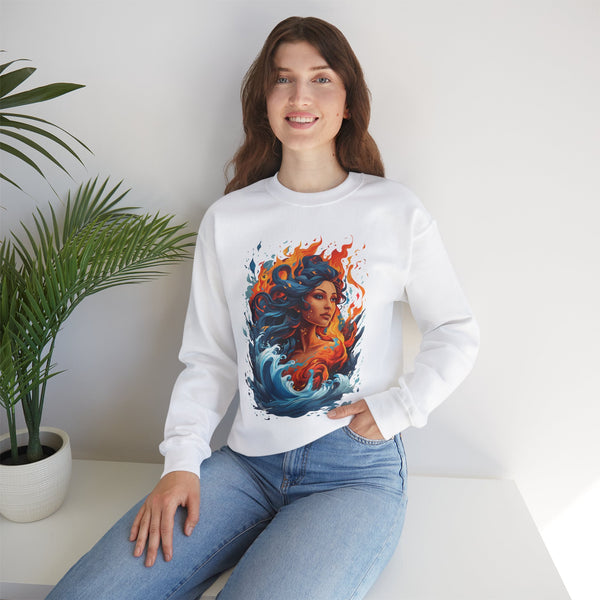 Flame Diva Sweatshirt - Rock Me Prints