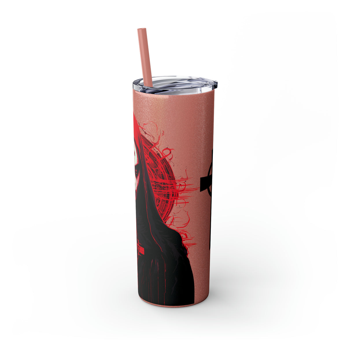 Evil Glossy Tumbler - Rock Me Prints