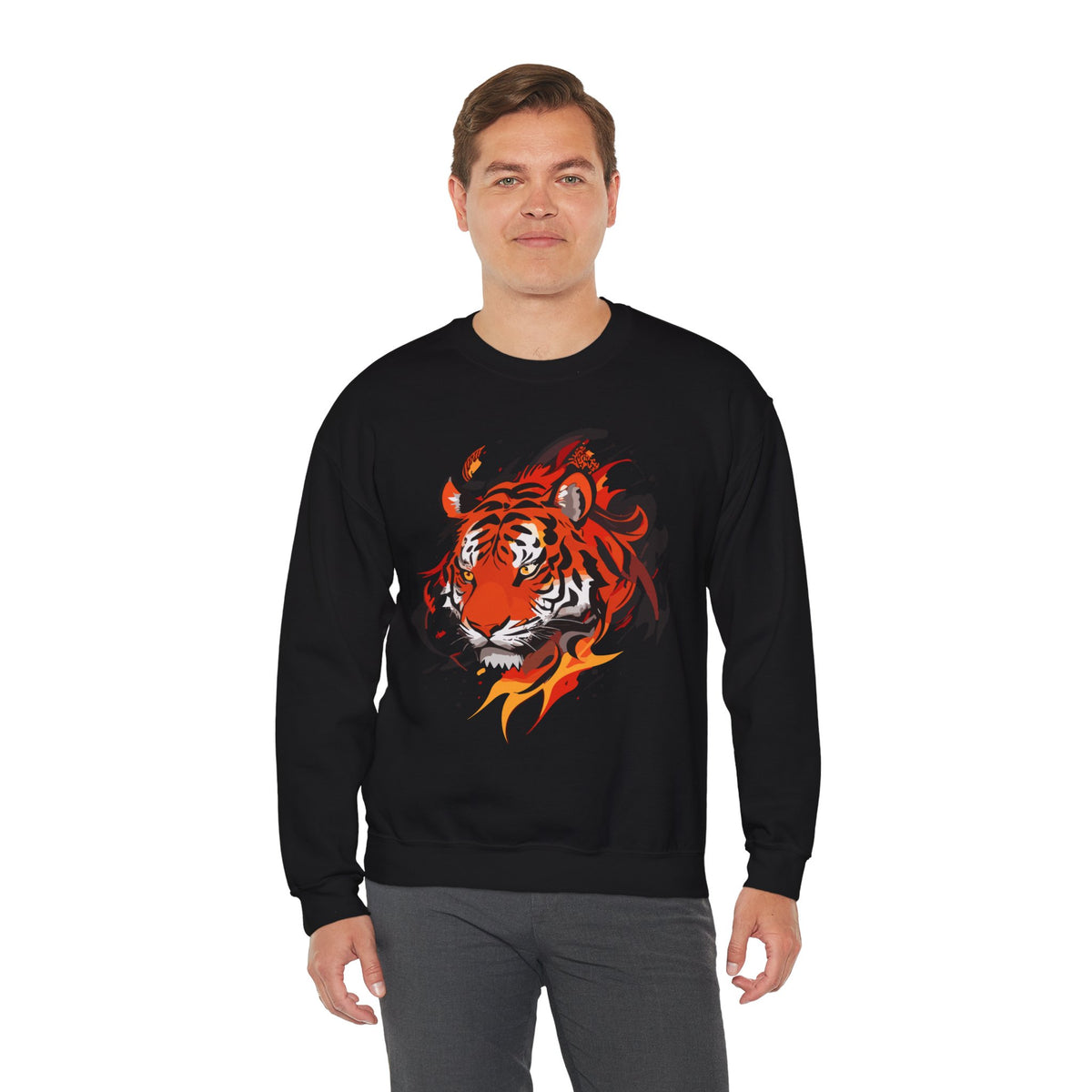 Tiger Sweatshirt - Rock Me Prints