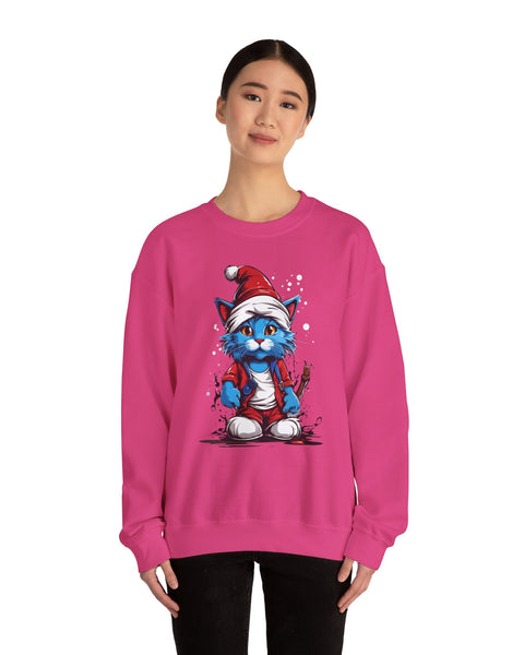 Kitty #3 Sweatshirt - Rock Me Prints