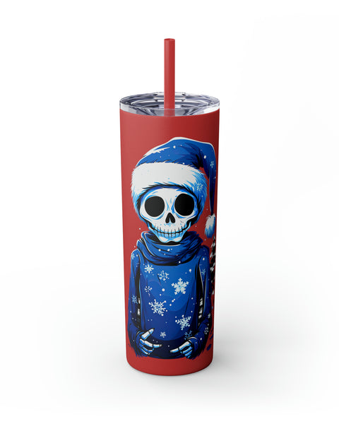 Matte Tumbler Skeleton - Rock Me Prints