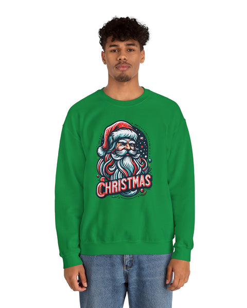 Santa #2 Sweatshirt - Rock Me Prints