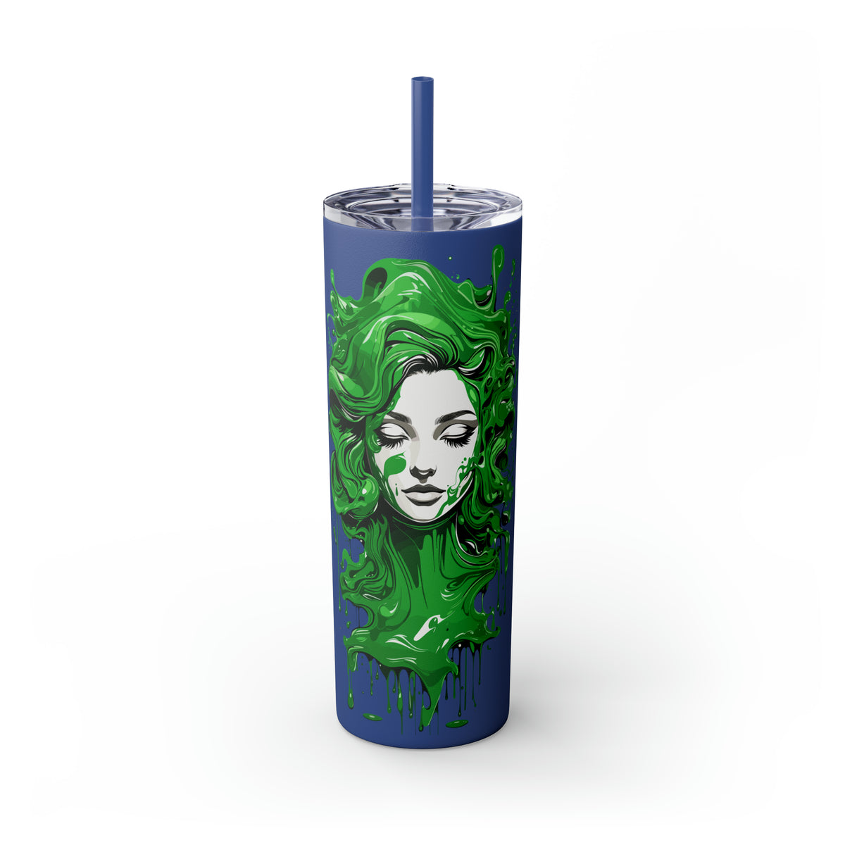 Matte Tumbler Green Diva - Rock Me Prints