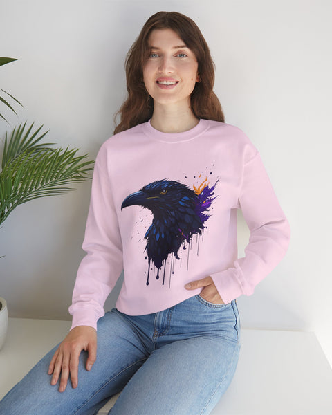 Raven Sweatshirt - Rock Me Prints