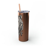 Glossy Tumbler Lion Tattoo - Rock Me Prints