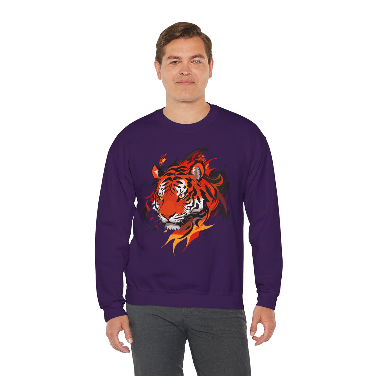 Tiger Sweatshirt - Rock Me Prints