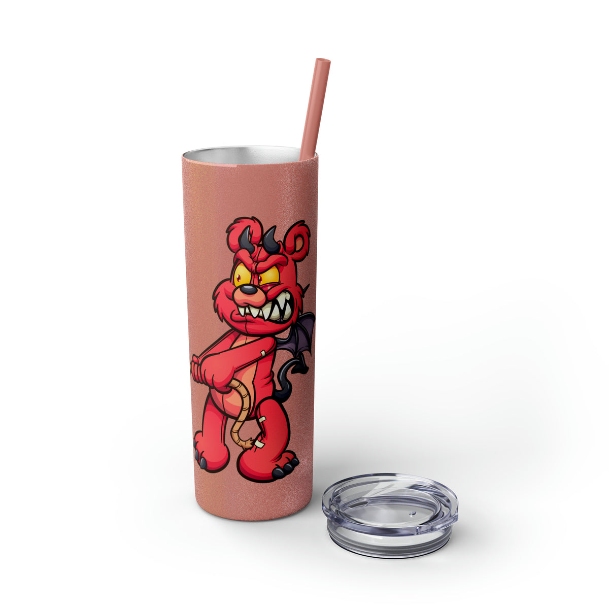 Glossy  Tumbler Devil (Pair) - Rock Me Prints