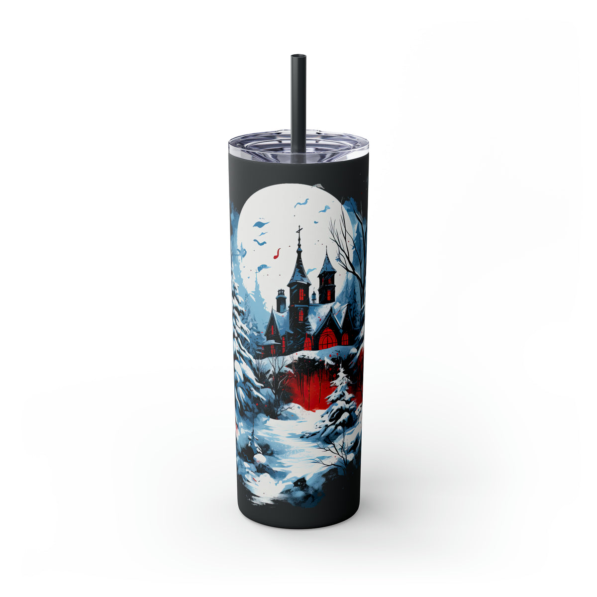 Matte Tumbler Snow Castle - Rock Me Prints