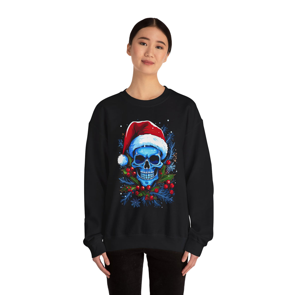 Skull #2 Sweatshirt - Rock Me Prints