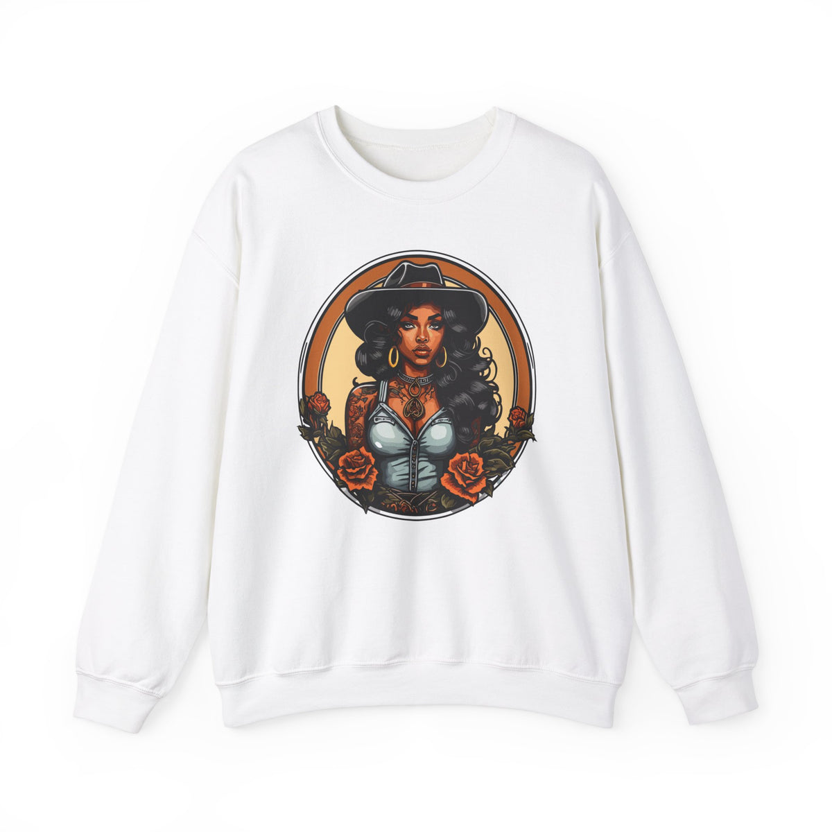 Cowgirl #2 Sweatshirt - Rock Me Prints