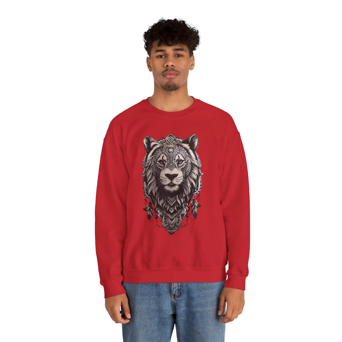 Lion Tattoo Sweatshirt - Rock Me Prints