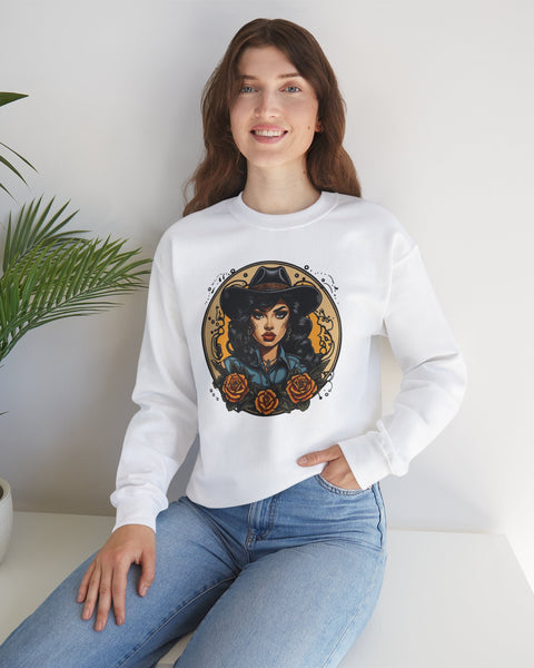 Cowgirl Sweatshirt - Rock Me Prints