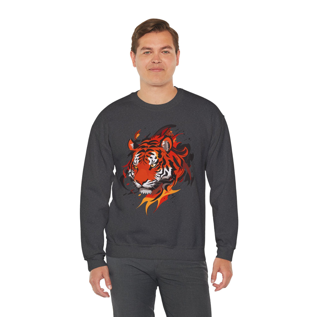 Tiger Sweatshirt - Rock Me Prints