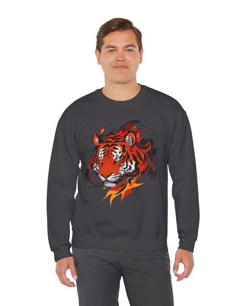 Tiger Sweatshirt - Rock Me Prints