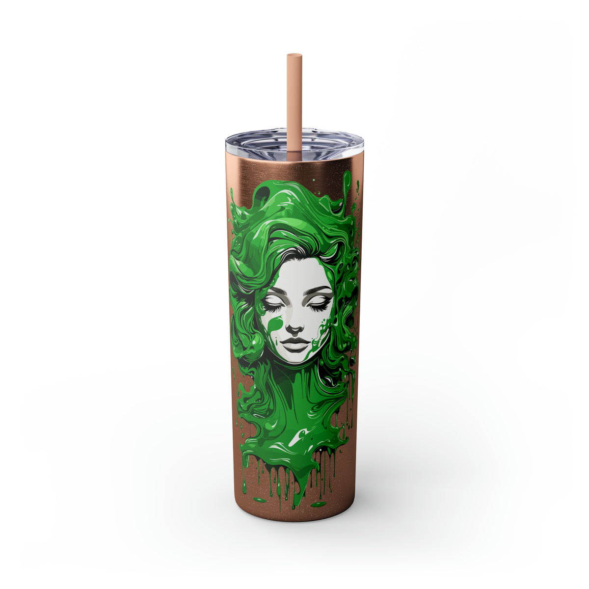 Glossy Tumbler Green Diva - Rock Me Prints