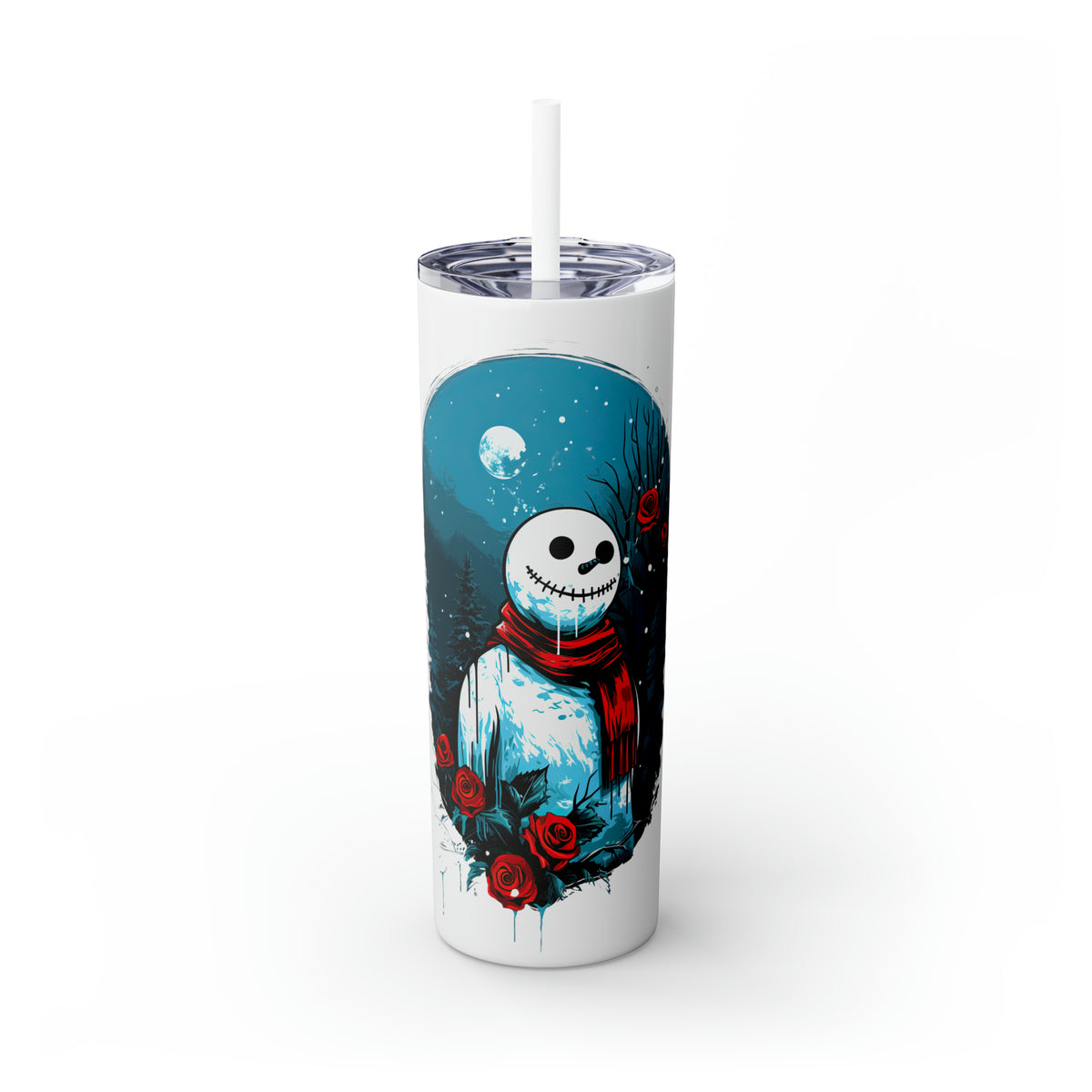 Glossy Tumbler Snowman - Rock Me Prints