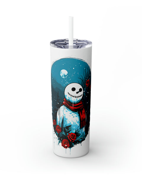 Glossy Tumbler Snowman - Rock Me Prints