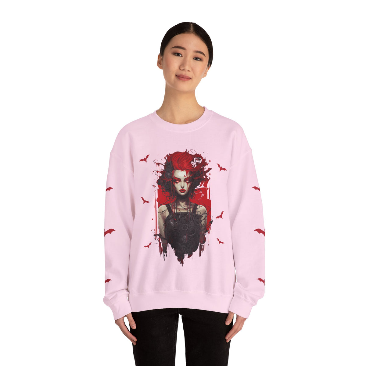 Vampire Sweatshirt (2 sided) - Rock Me Prints