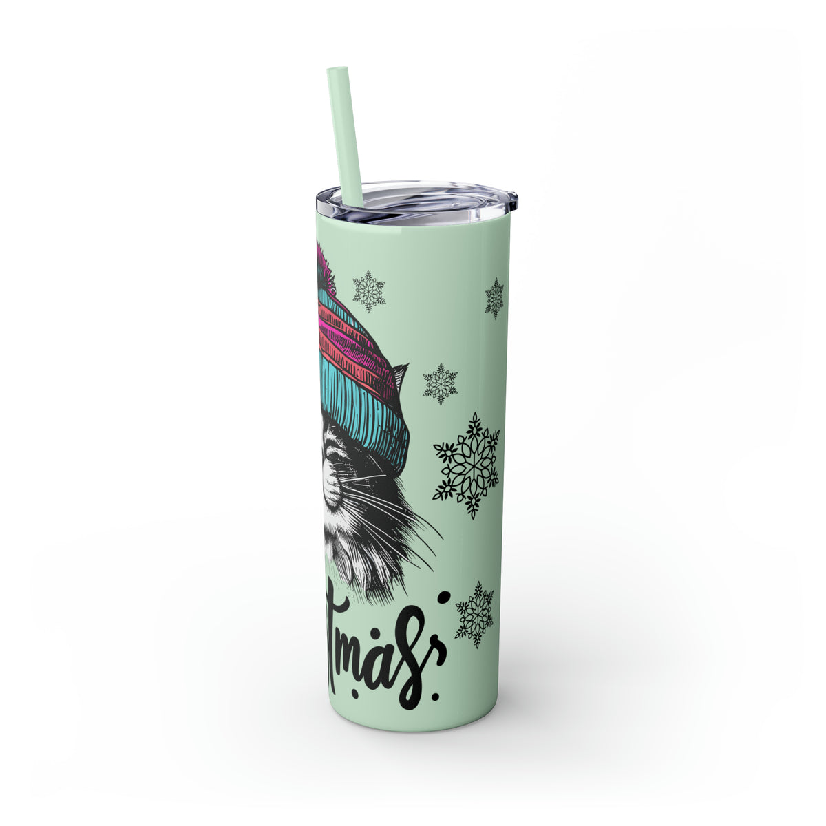 Glossy Tumbler Happy Cat - Rock Me Prints