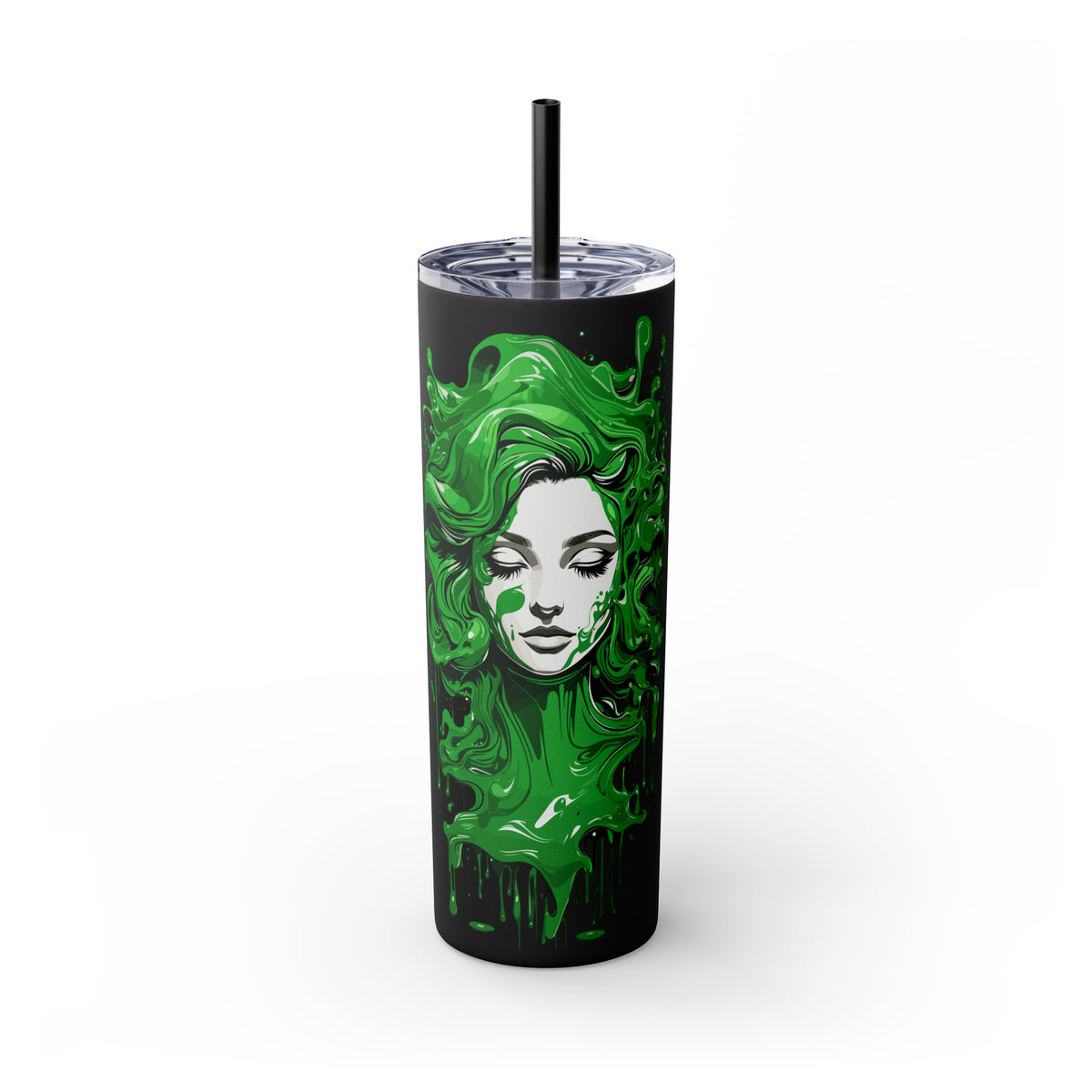 Matte Tumbler Green Diva - Rock Me Prints