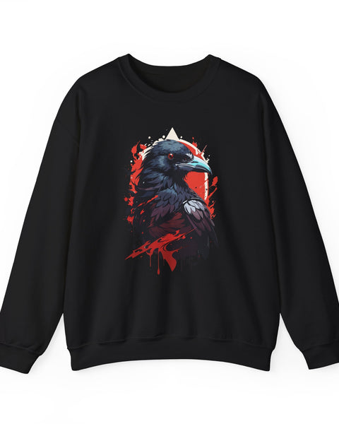 Raven #2 Sweatshirt - Rock Me Prints