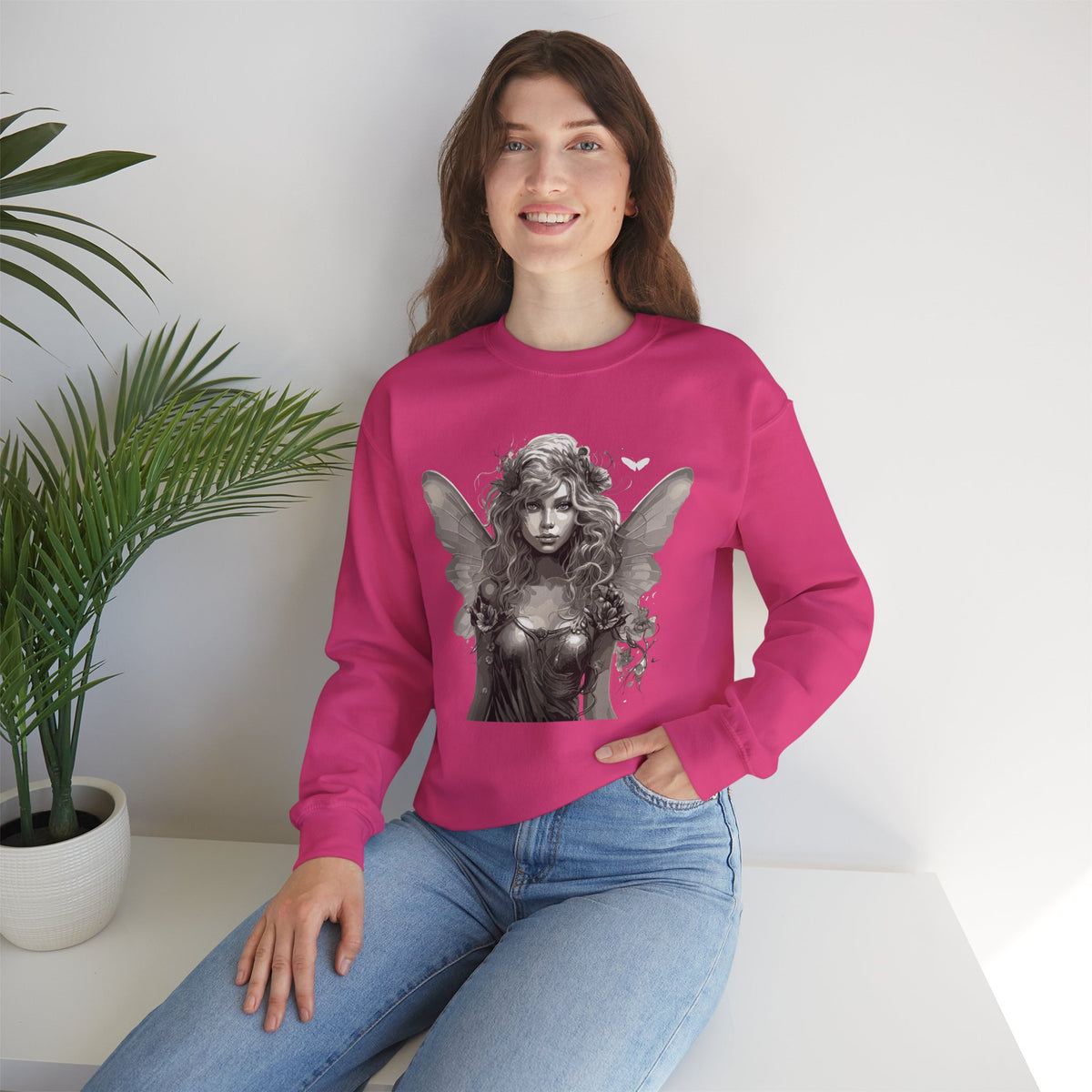 Dark Fairy Sweatshirt - Rock Me Prints