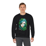 Green Diva Sweatshirt - Rock Me Prints