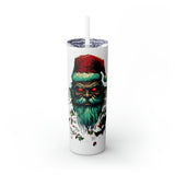 Glossy Tumbler Evil Santa - Rock Me Prints