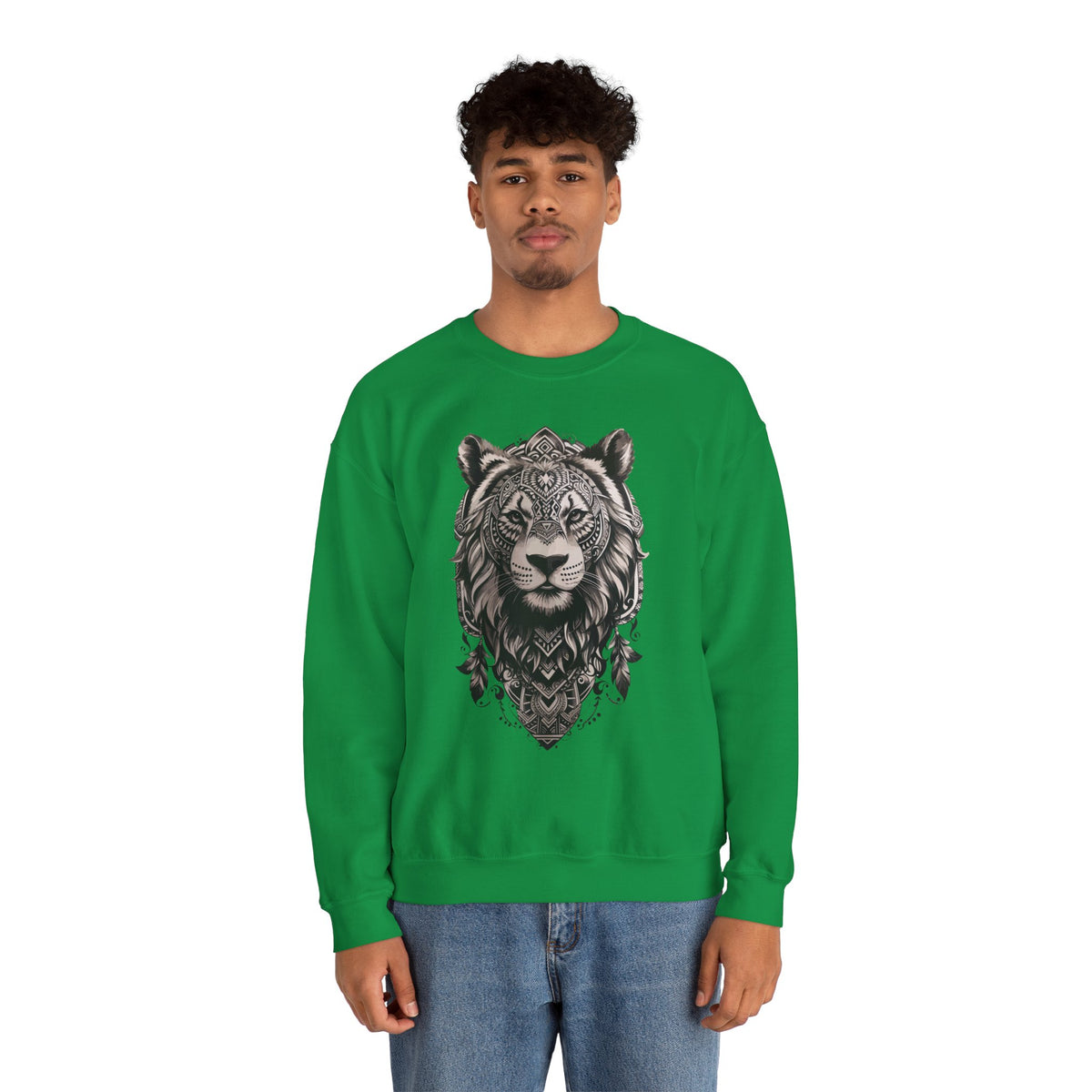 Lion Tattoo Sweatshirt - Rock Me Prints