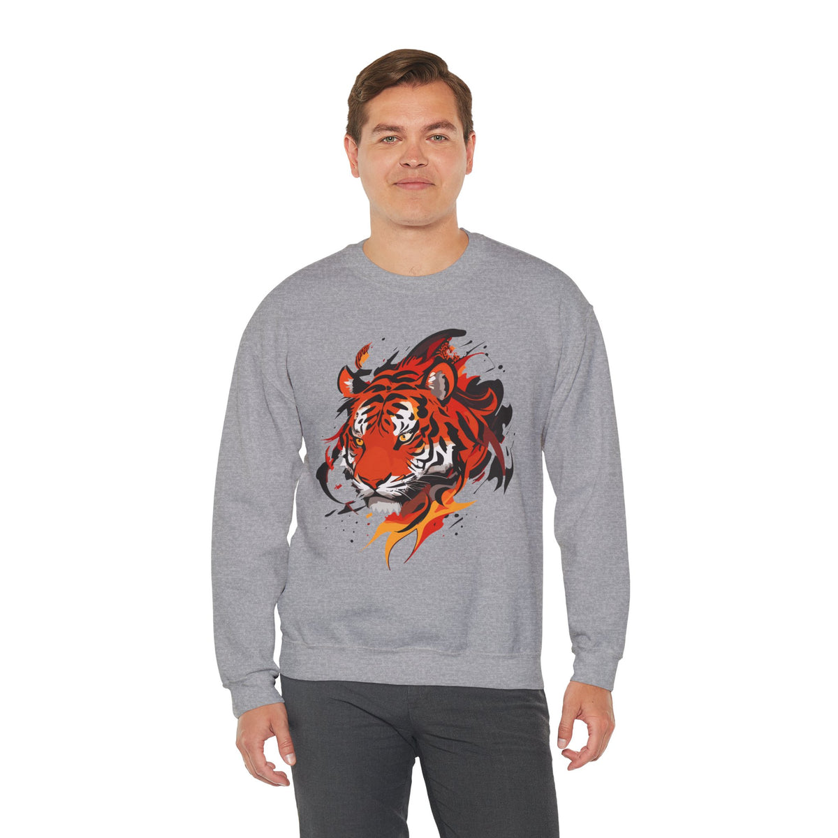 Tiger Sweatshirt - Rock Me Prints