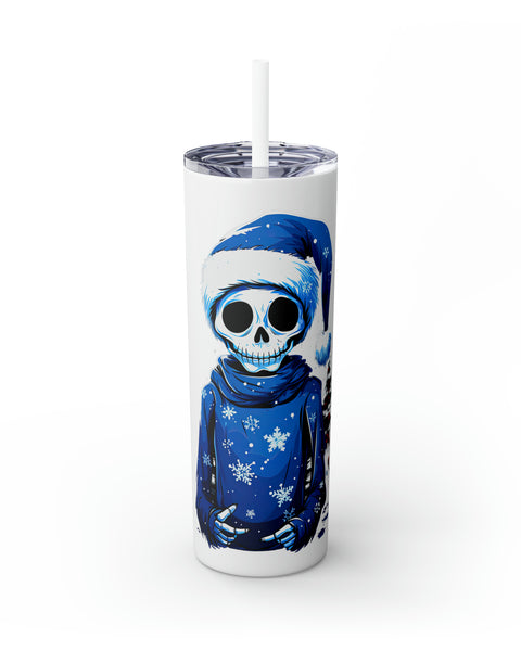 Glossy Tumbler Skeleton - Rock Me Prints